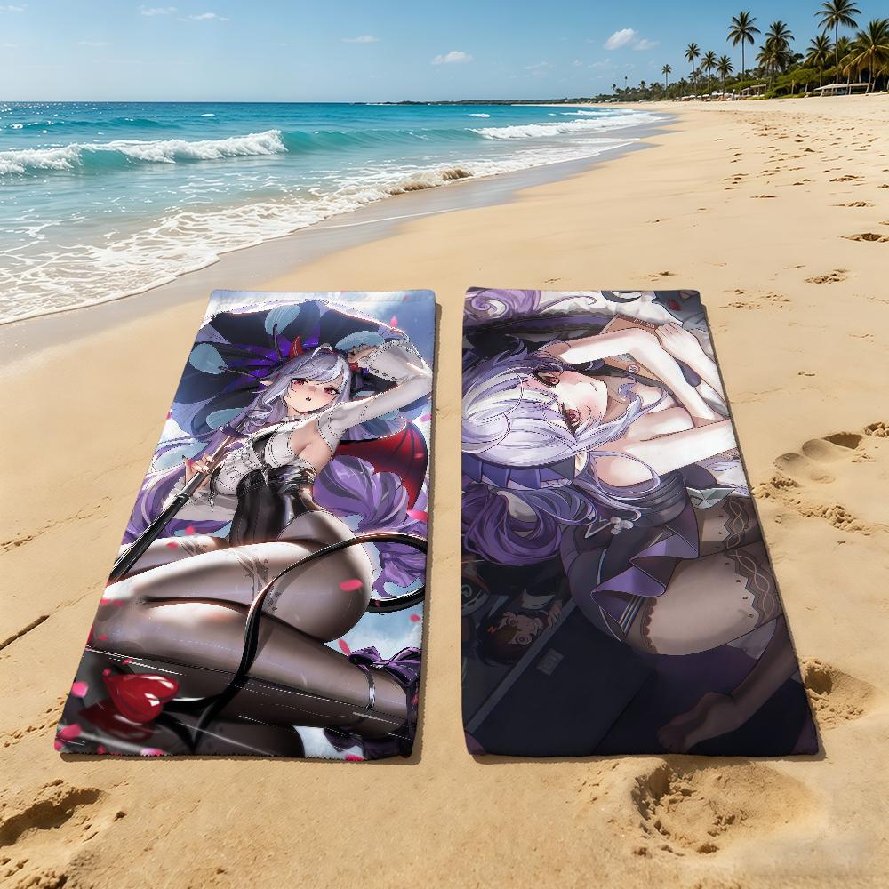 Zenless Zone Zero Vivian Banshee Towel For Outdoor Camping Beach Towel Super Absorbent Quick-Drying Summer Towel