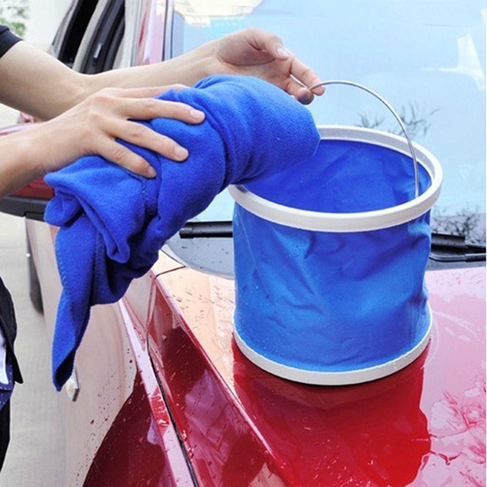 Oxford Cloth Folding Water Bucket Space Saving Car Washing Buckets Car Folding Bucket  for Outdoor