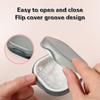 Denture Storage Box Elderly Portable False Teeth Box Invisible Braces Orthodontic Retainer Case With Cover Dustproof Container