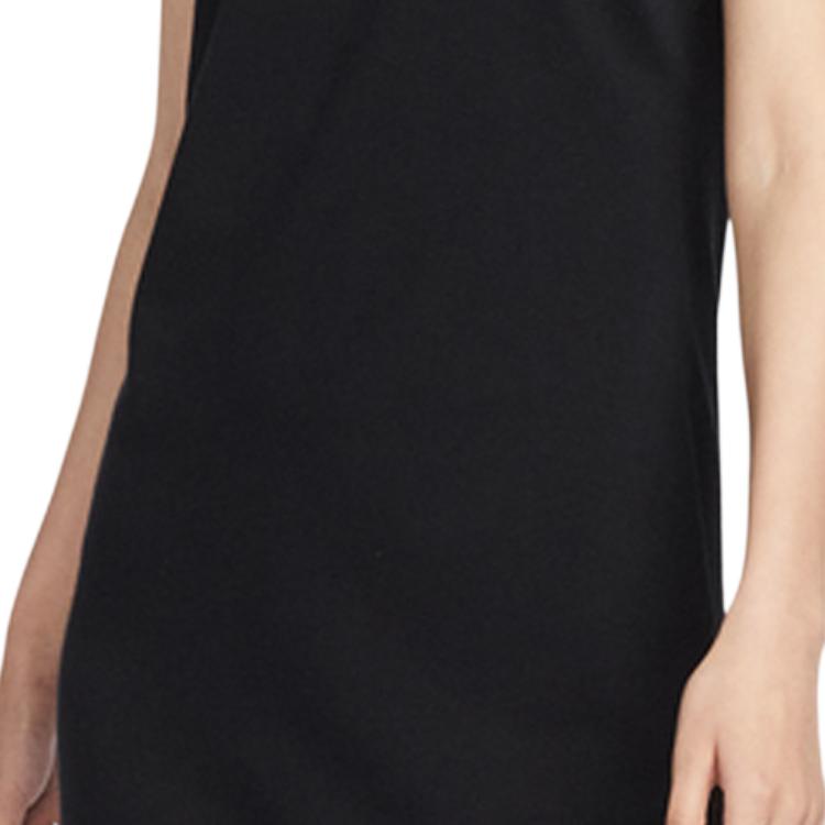 Nike Solid Logo Sleeveless Dress Women Dresses Black DV7955-010