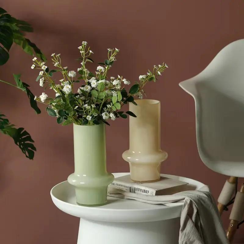 

Stained Glass Vase Geometric Hydroponics Terrarium Flower Vase Floral Arrangement Accessories Home Decoration Accessories