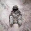 New Niche Camouflage Zipper Hooded Sweater Men's and Women's Pullover Street Trend Y2K Retro Spot