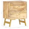 Nightstand 40 x 30 x 50 cm Solid Mango Wood