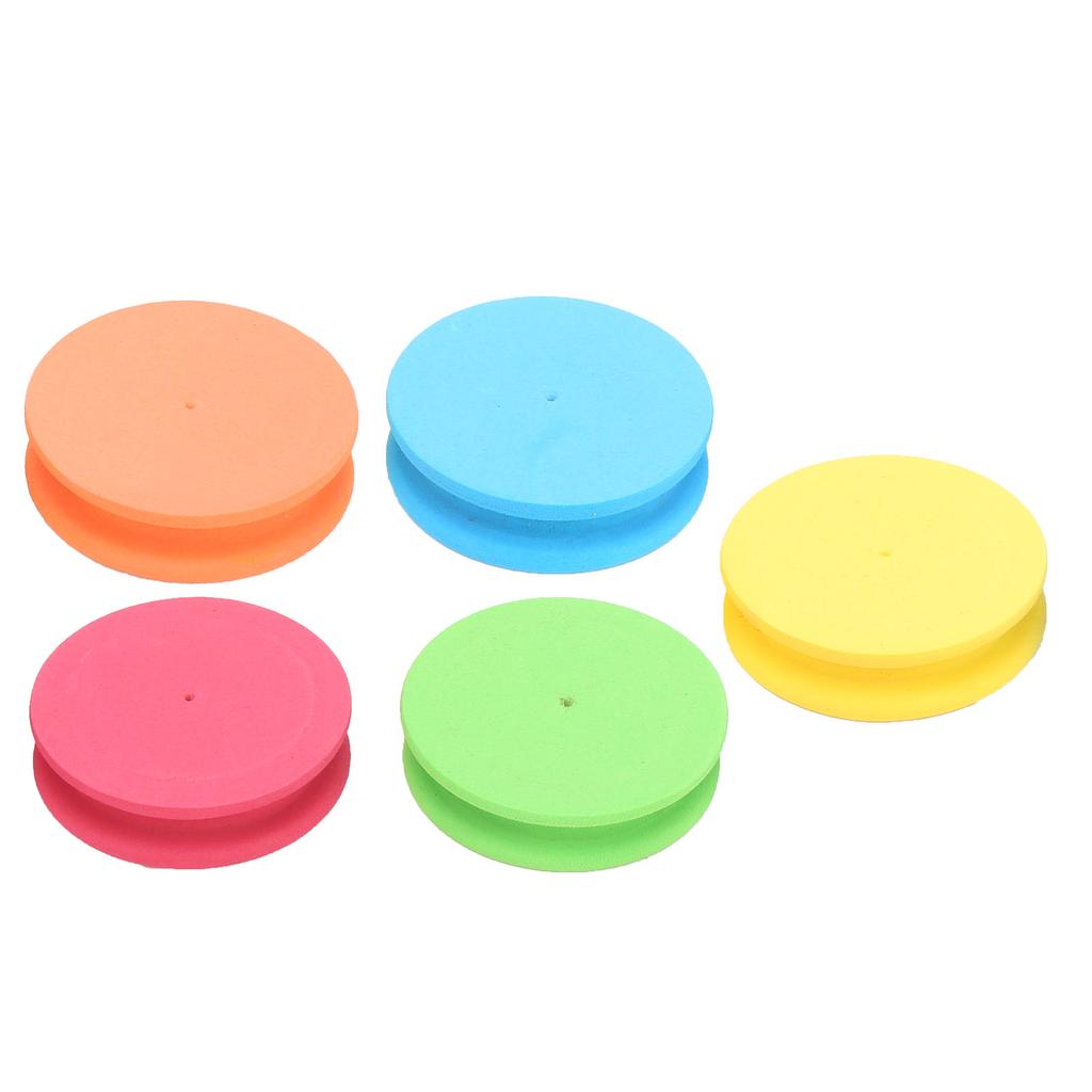 10pcs EVA Fishing Line Storage Foam Spools Winding Board Tool Fishing Tackle Accessory