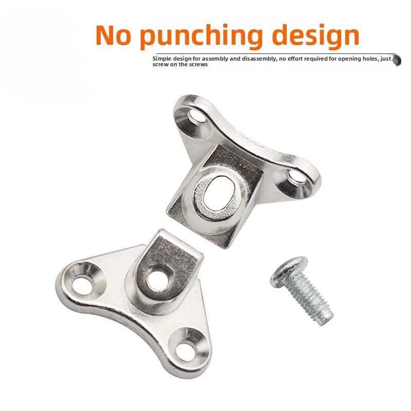 L-shaped Corner Bracket Furniture Hardware Accessories Combination Corner Bracket Three-in-one Connector Butterfly Corner Bracket Plate Fastener