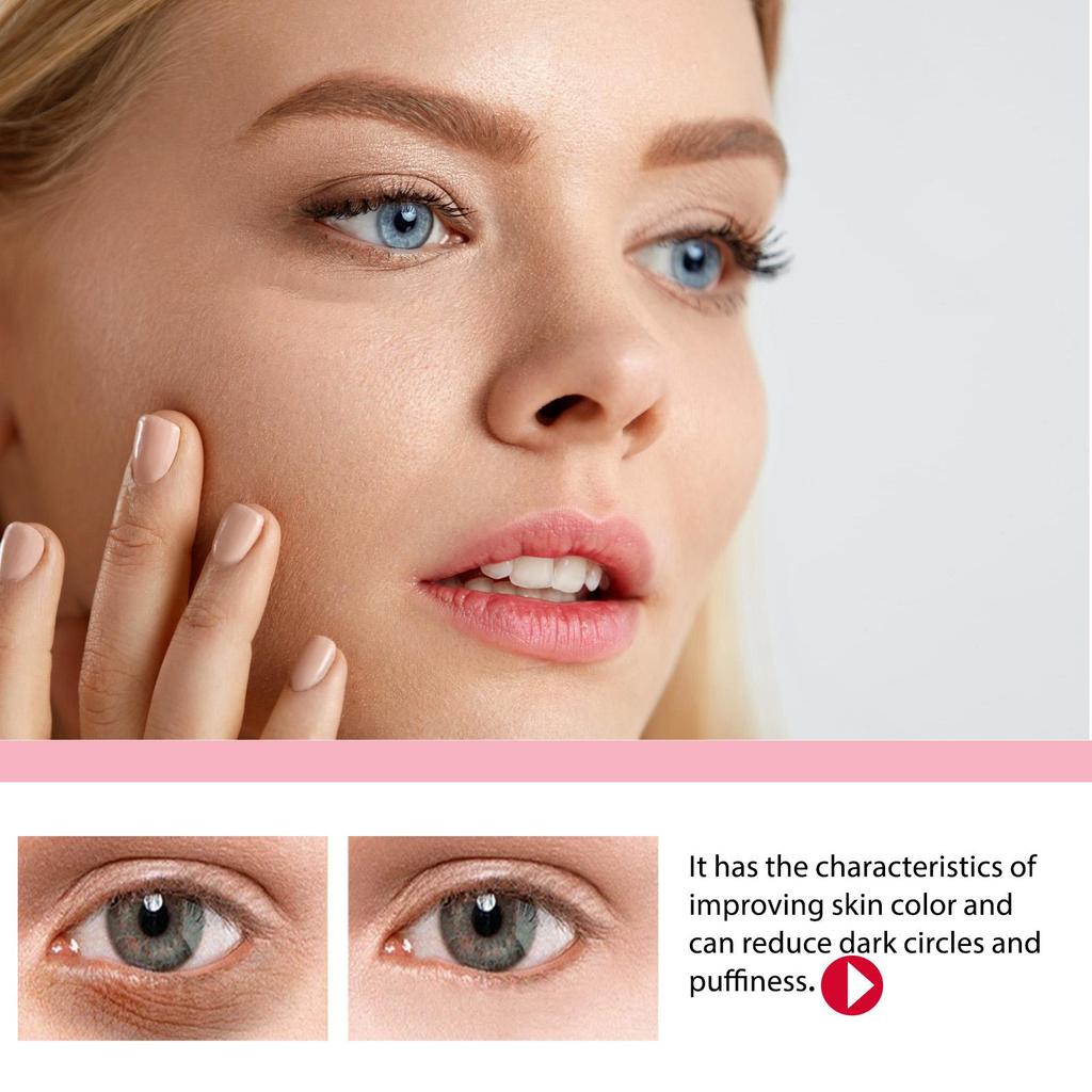 EELHOE Stick Crema Contorno Occhi Retinolo Formula delicata idrata e umetta la zona perioculare, crema viso nutriente e rigenerante per gli occhi.