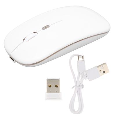 LED 2.4GHz Wireless Mouse Adjustable DPI USB Charging Anti Fingerprint Silent Mouse Wireless for
