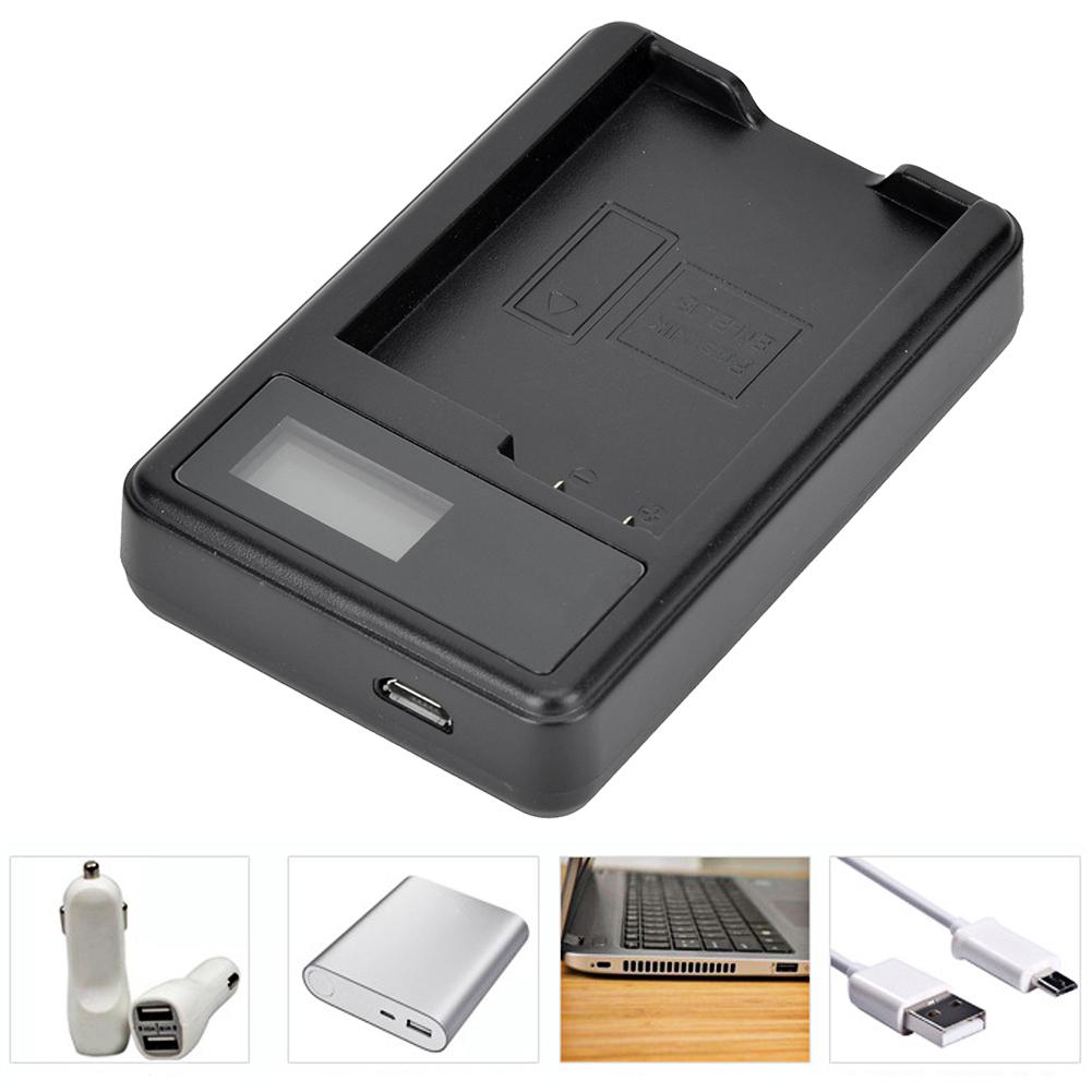 SEIVI EN EL15 Camera Battery Charger LCD Charging Display for Nikon D800 D750 D7000 Single Slot