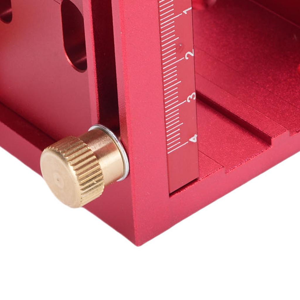 3 in 1 Portable Screw Jig Set Adjustable Precise Drilling Aluminum Alloy Woodwork Guides Joint Angle Tool