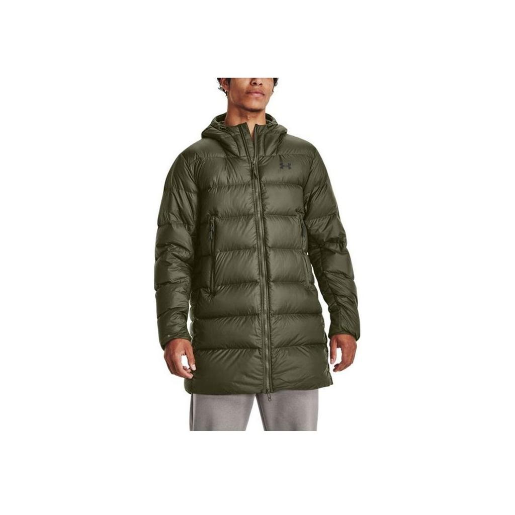 Under Armour Training Sports Hooded Down Jacket Men Outerwear Green 1373663-391