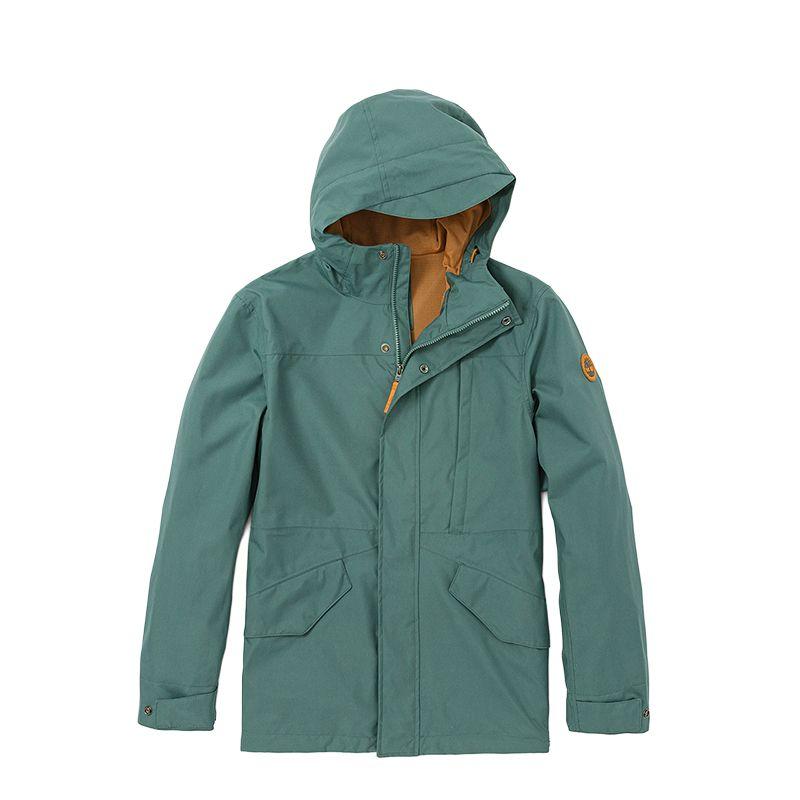 

Timberland Hooded Casual Solid Comfortable Waterproof Windproof Breathable Rain Jacket Men Jacket Balsam-Green A5QKZ-392 S