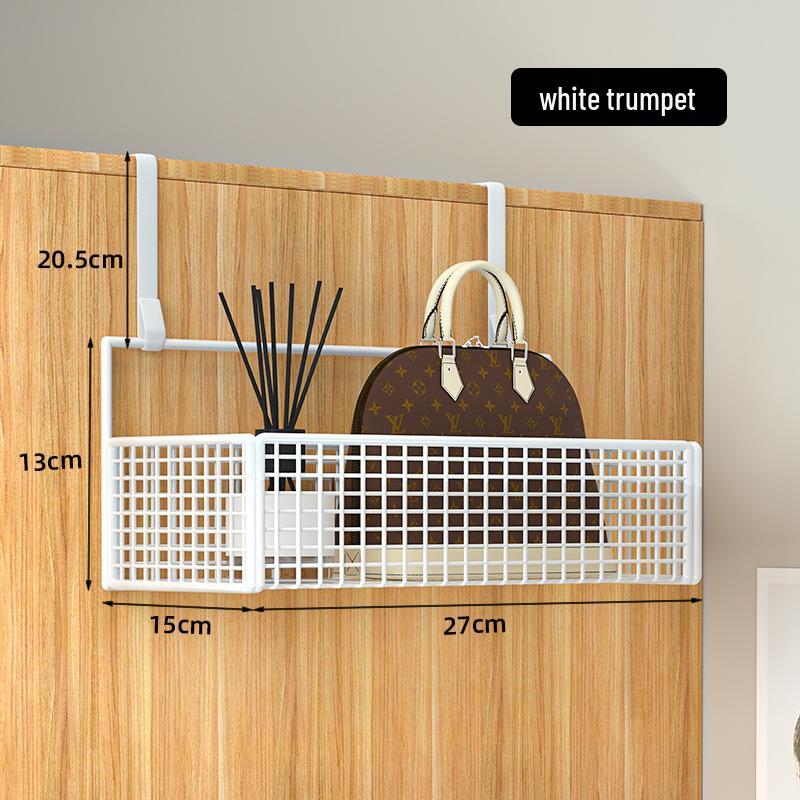 Wall-Mounted Entryway Storage Rack for Bedroom Doors