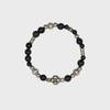 Clover Bead Bracelet Navy