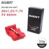 BAENT Ultralight 700C Road Bike Tube 20x1 (1-1/8), Wear-Resistant, Lightweight, Durable, Presta Valve F/V60