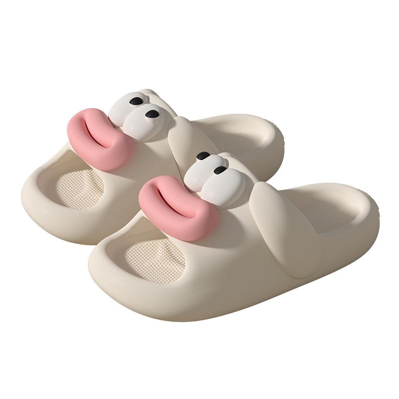 Fashion Unisex Funny Cartoon Platform Slippers Soft Comfortable Non-Slip Height Increasing Outdoor Indoor Wearable Summer 2025 New