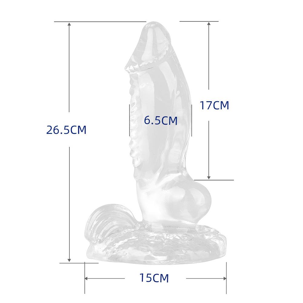 Huge Jelly Realistic Dildo With Strong Suction Cup Big Penis Fake Dick Cock Adult Sex Toys for Women Men Anal Butt Plug Erotic Goods Sexy Product Shop