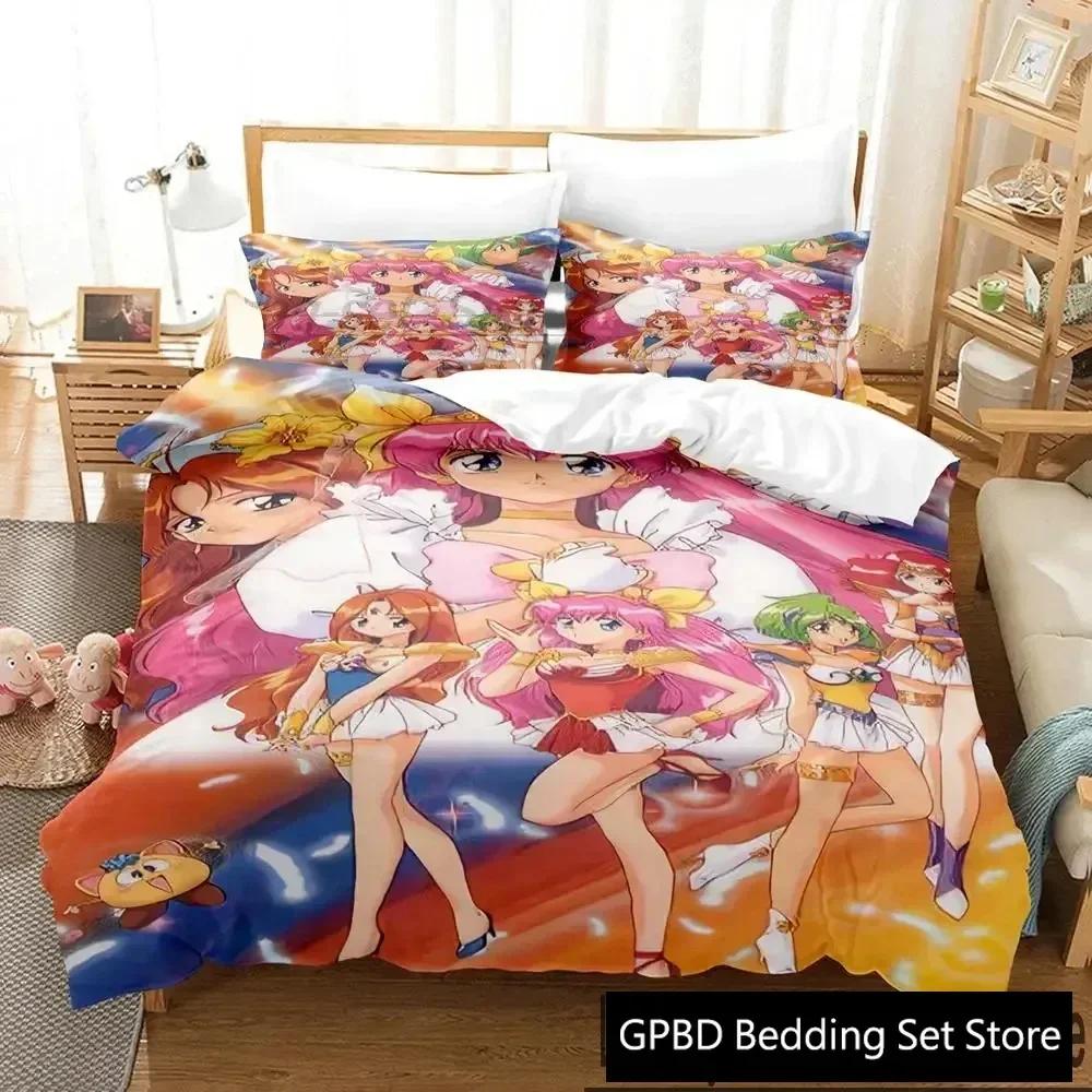 Comforter 3D Print Anime Wedding Peach Bedding Set Bedroom Soft Modern S Comefortable Kids And