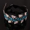 Rhinestone Ponytails Hair Claw Bird Nest Twist Clip Bun Maker Headwear Leaves Hair Claw Floral