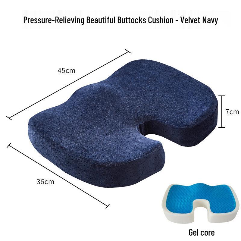 Memory Foam Ergonomikus Deréktámasz Párna Irodaszékhez és Autóüléshez