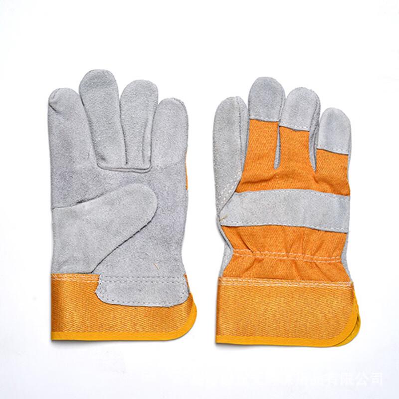 Brangdy Cowhide Welding Safety Gloves One Size