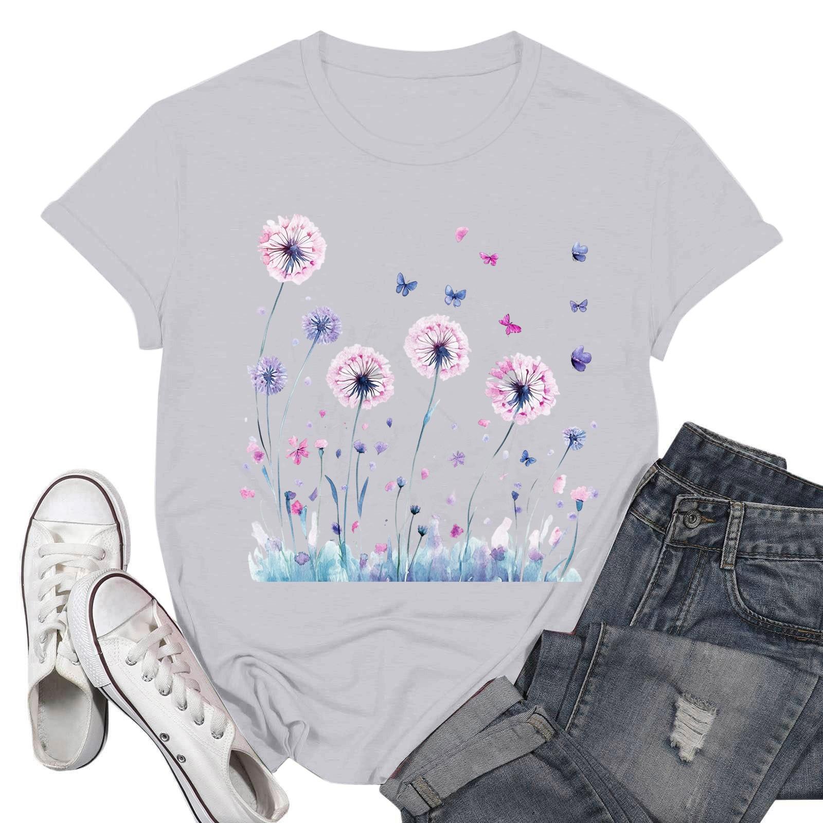 

Женские модные повседневные пуловеры с короткими рукавами и круглым вырезом с принтом XXXL белый