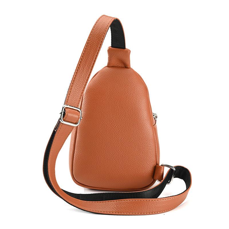Damenmode Brusttasche Vintage Design Umhängetaschen Lässige Hüfttasche für Damen