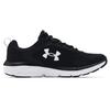 Under Armour Charged Assert 9 Black Men Sneakers White 3024590-001