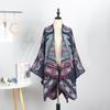Outdoor Travel Camping Shawl Women'S Double-Sided Large Scarf Ethnic Style Warm Cape Shawl