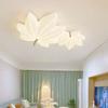 Living Room Light, Ceiling Light, Warm and Romantic, Master Bedroom Room Light, Creative and Personalized Maple Leaf Ceiling Light