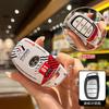 Car Remote Key Case Cover For Hyundai Creta Ix35 Ix45 I10 I30 I40 Tucson Santa Fe Rena Sonata Elantra 4Buttons Auto Accessories E5