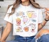 Snack Tshirt Epcot Snack Tshirt Magic Park Unisexs and Womens New Casual Fashion Unisex Street Wear