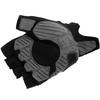 Komine Motorcycle Gloves Protective Fingerless Mesh Size L GK-2593 Gloves, Black,