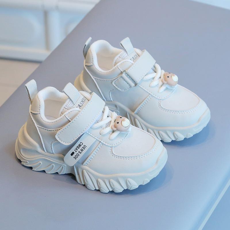 Children's Sports Shoes - New Spring/Autumn Collection, Chunky Sneakers (Dad Shoes) for Boys, Slip-Resistant White Sneakers for Girls