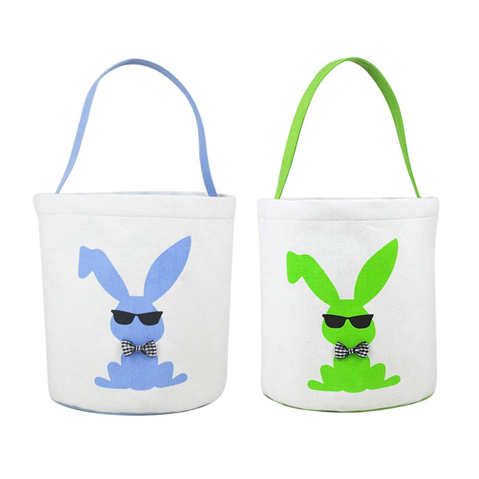 

Folulus 2 Bunny Easter Bunny Basket Decoration Children s Candy Tote Bag Gift Basket
