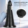 Black PVC Butt Plugs Oversized Dildo Masturbator Fisting Sex Toys Big Dick  Strap On Penis BDSM