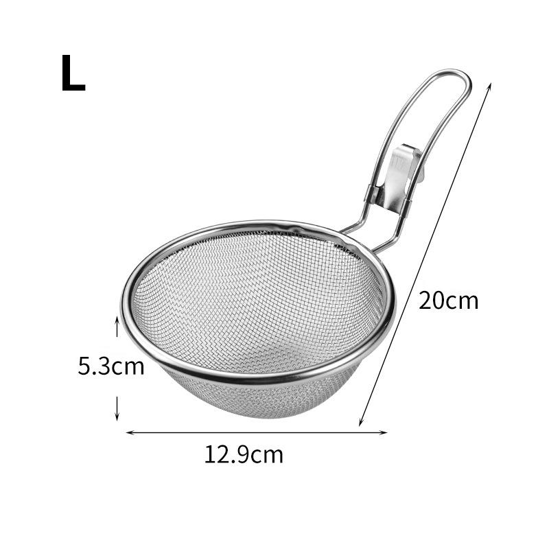 

Дуршлаг из нержавеющей стали 304 Дуршлаг для варки на поверхности Дуршлаг для ло-мейна Кастрюля для мяса для варки Острая кастрюля с крючком L