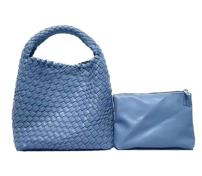 

Женская сумка-ведро из мягкой кожи ручной работы весна/лето 2024 года — высококачественная сумка на одно плечо и сумка подмышкой Small with Inner Pocket 22x11x23cm