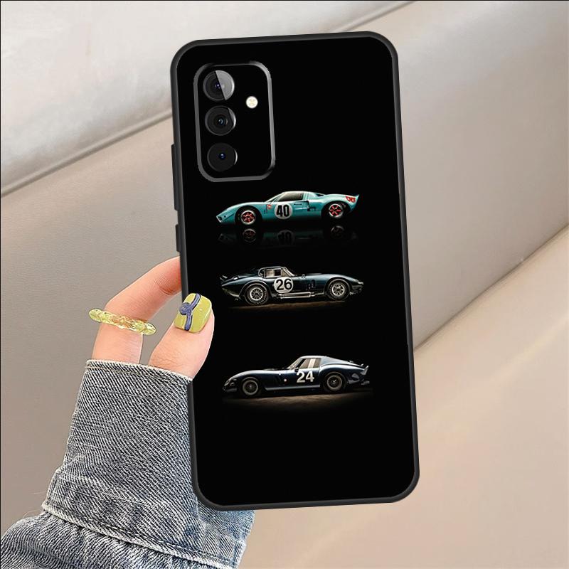 Cars Classic Retro Case For Samsung Galaxy A56 A16 A15 A22 A52 A32 A54 A14 A26 A36 A55 A35 A05 A06 A53 A33 A13