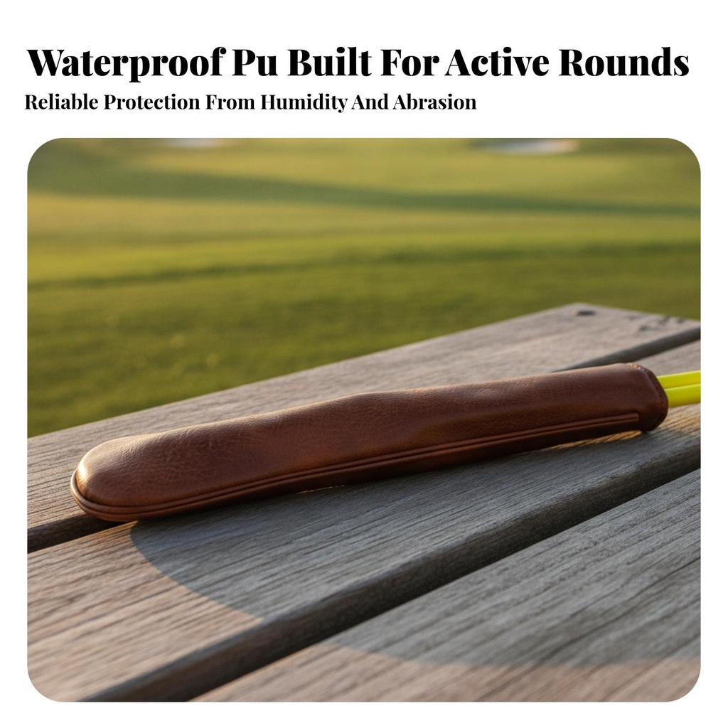 Alignment Stick Protector Wipe-Clean Direction Rod Cover Slim for Golfers