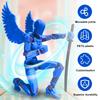 13cm 3D Printed Multi-Jointed Movable Robot Movable Shapeshift Robot Mannequin Toys with Wings Creative Gifts for Children
