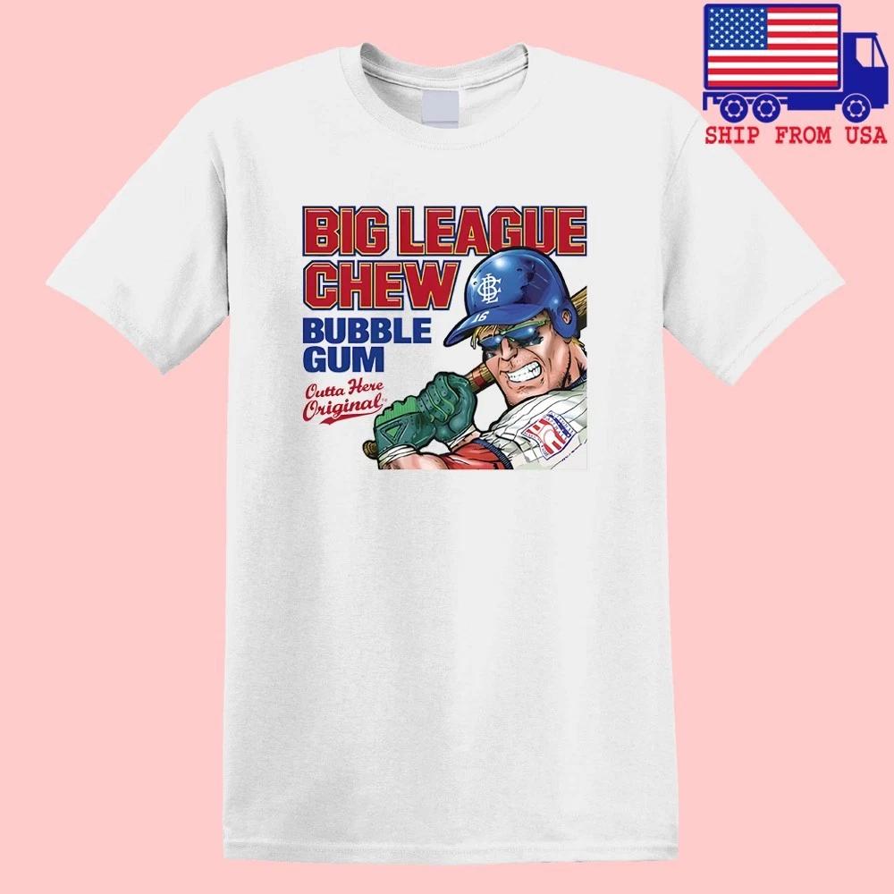 Big League Chew Мужская Белая Размер S-5XL 3XL