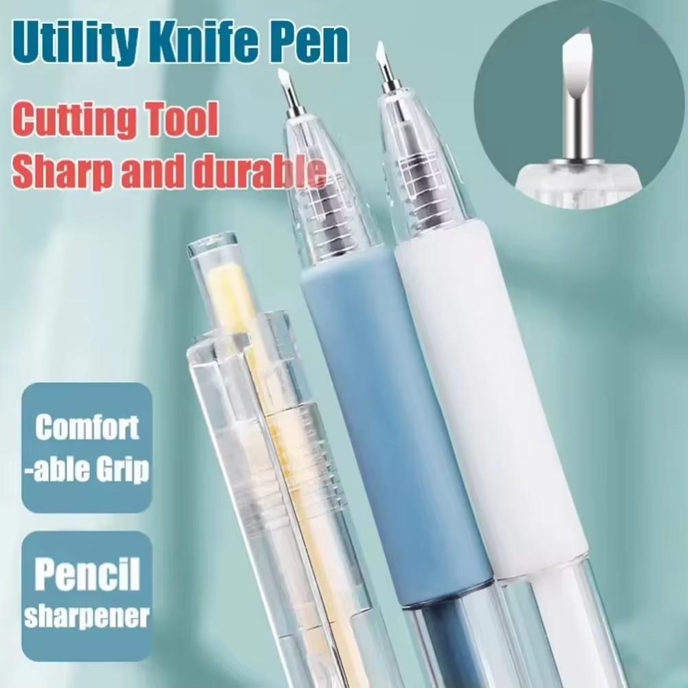 Professional Art Pen Utility Knife Paper Cutter Stickers Scrapbooking Cutting Tool Express box cutter School Supplies Stationery