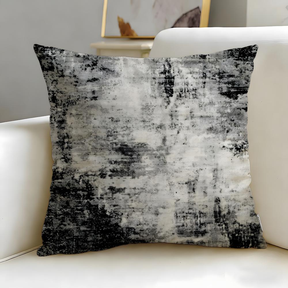 Leopard print pattern Cushion Cover Soft  EasyWash Pillow Case  Versatile for Couch Bed Travel and Office