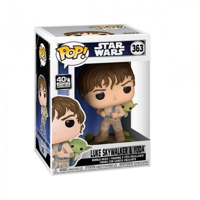Funko POP! Star Wars - Treinando Luke com Yoda