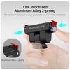 Adattatore Magnetico per DJI Action 5 Pro/Osmo Nano/360 Supporto Pieghevole a Rilascio Rapido con Espansione a Vite 1/4 per DJI Action 4 3 2