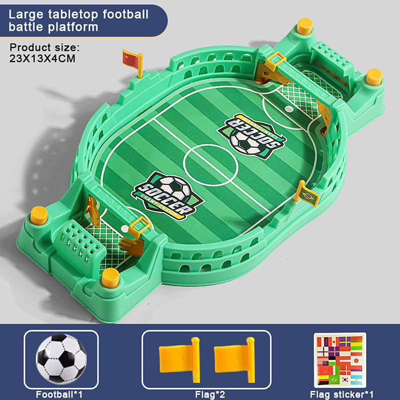 Large Desktop Football Table Children Puzzle Double Competitive Battle Football Board Game Parent-Child Interactive Soccer Games