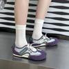 French Light Mouth Mary Jane Shoes Single Shoes Women'S Summer Velcro Flat Silver Mesh Ballet Training Shoes