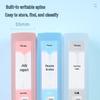 Deli Transparent A4 Plastic File Box