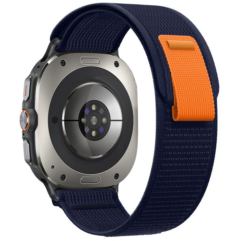 Trail Loop Strap for Samsung Galaxy Watch Ultra 47mm Nylon Bracelet Wristband for Galaxy Watch 8 Ultra 47mm Breathable Belt