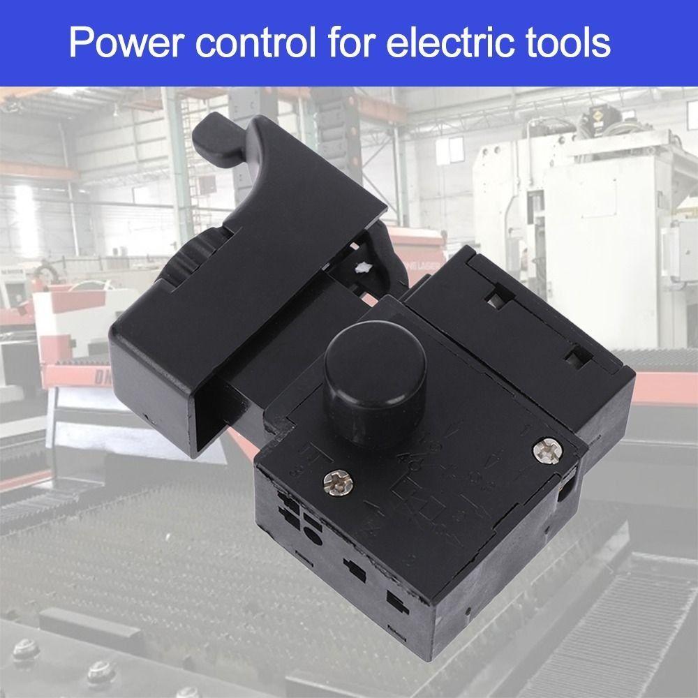 Lock On Function Electric Drill Speed Controller Switch Reversible Operation Miniature Power Tool Switch Plastic